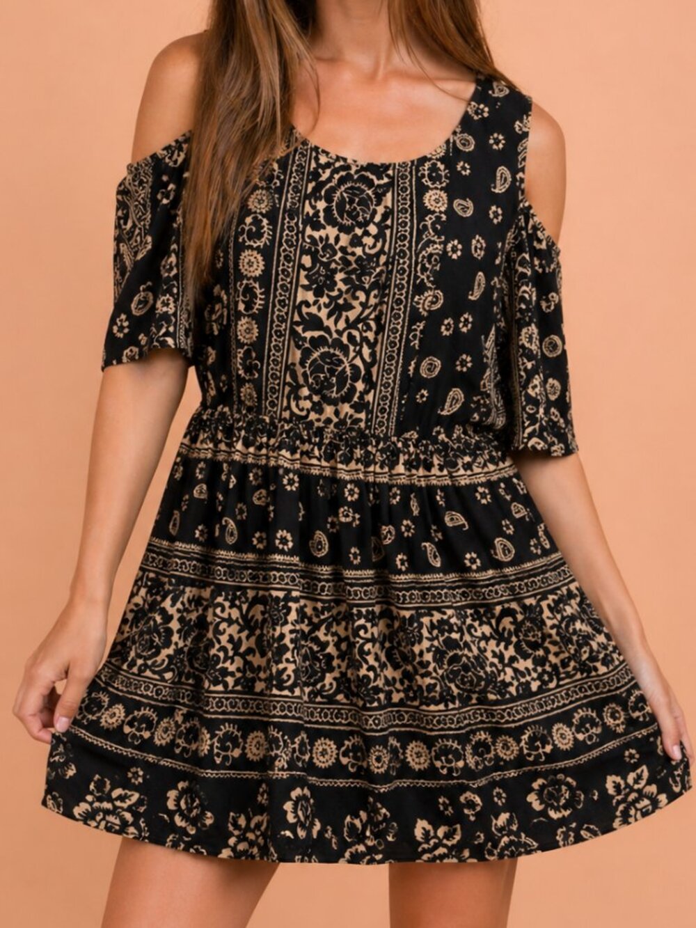 ASOS Cold Shoulder Mini Dress